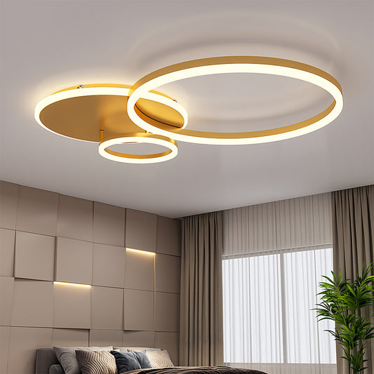 Mulit-circle LED Flush Light - Dimmable / 65cm
