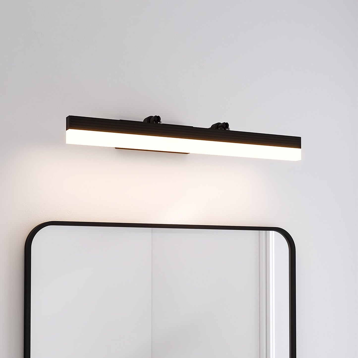 LED Vanity Lighting Wall Sconces Makeup Mirror - Black