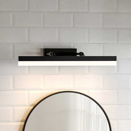 LED Vanity Lighting Wall Sconces Makeup Mirror - Black